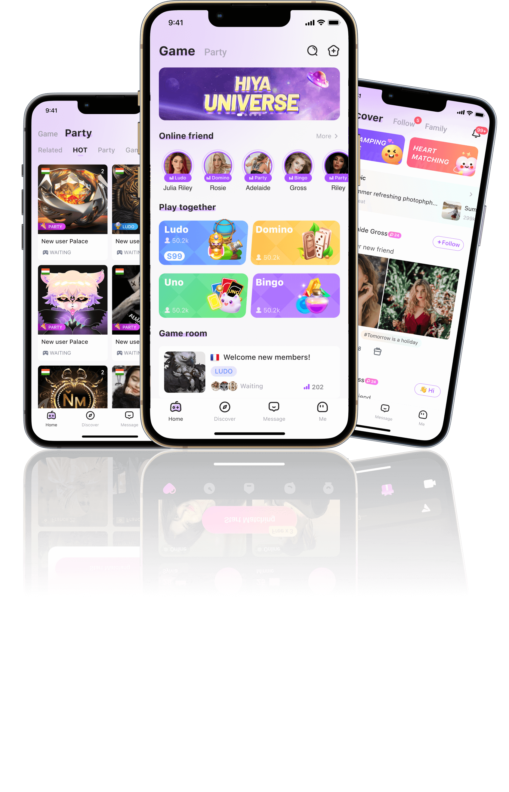 Hiya Game Mobile App